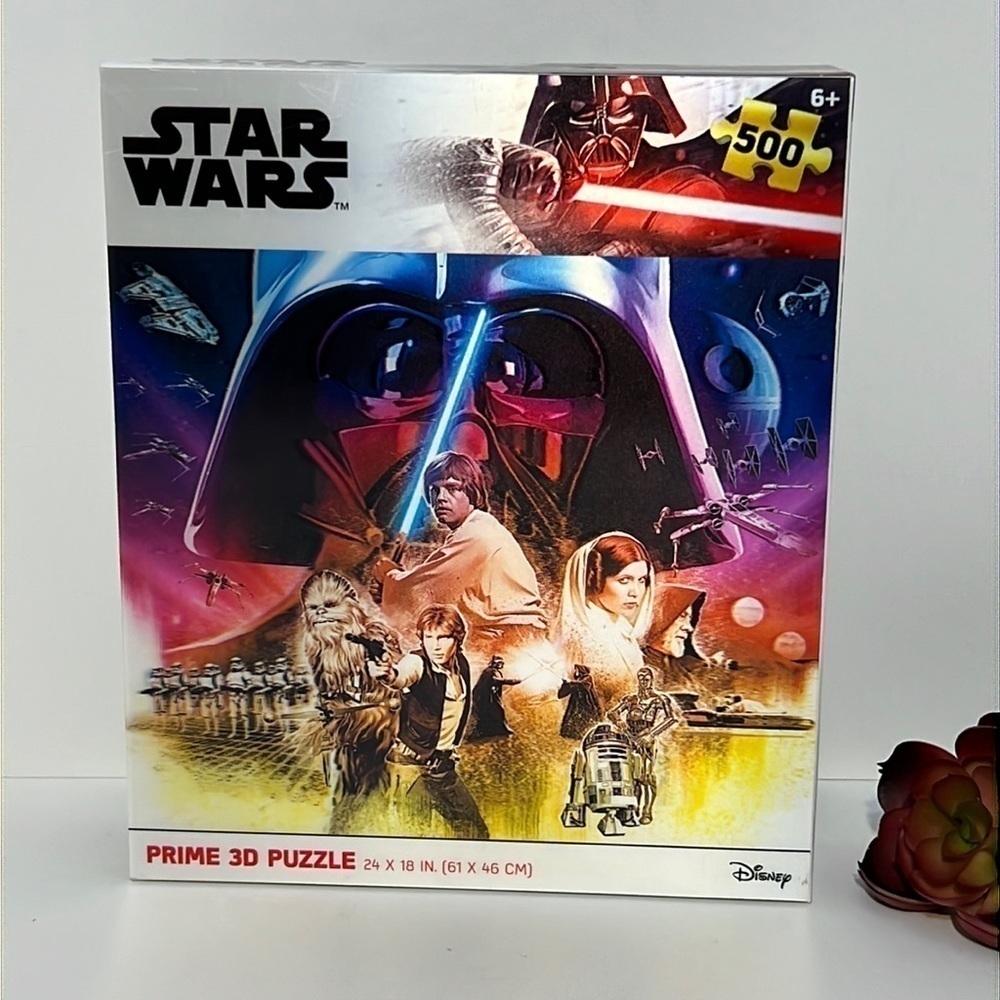 Disney Star Wars Prime 3D 500 Piece Puzzle 24X18